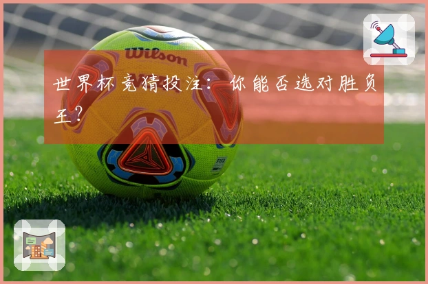 世界杯竞猜投注：你能否选对胜负王？